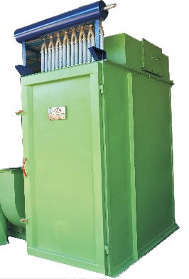 Industrial dust collector system for foundry air filtration manufactured by Sree Abirami Equipment